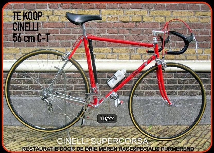Geminiani/Locomotief/Concorde USA / Knetemann /Cinelli, Fietsen en Brommers, Ophalen, 28 inch, Gebruikt, Staal