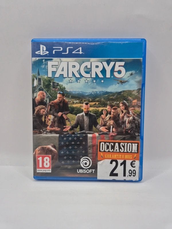 Far Cry 5 PS4, Avontuur en Actie, Sony City 1-7-1 Konan, Minato-ku Tokyo 108-0075 Japan, support@playstation.com,, Vanaf 18 jaar