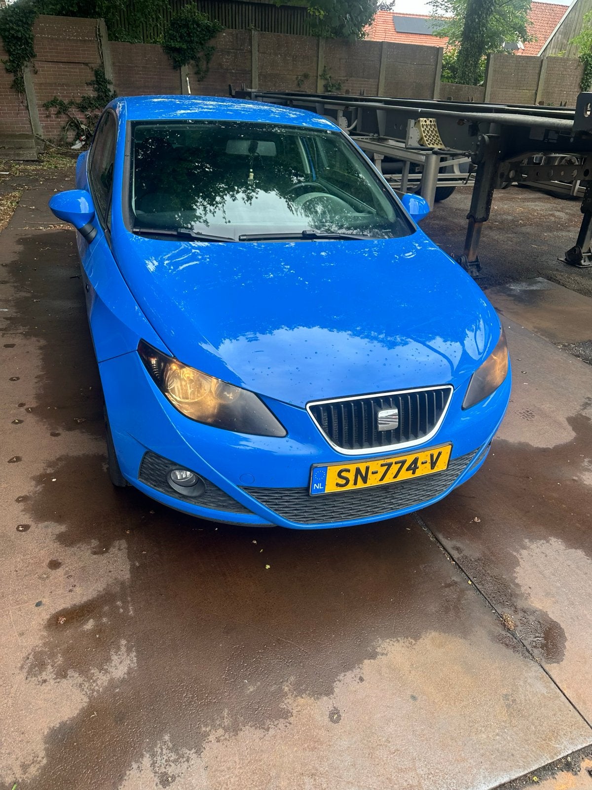 Seat Ibiza 1.6 77KW 3DRS 2008 Blauw, Voorwielaandrijving, 15 km/l, Ibiza, Handgeschakeld
