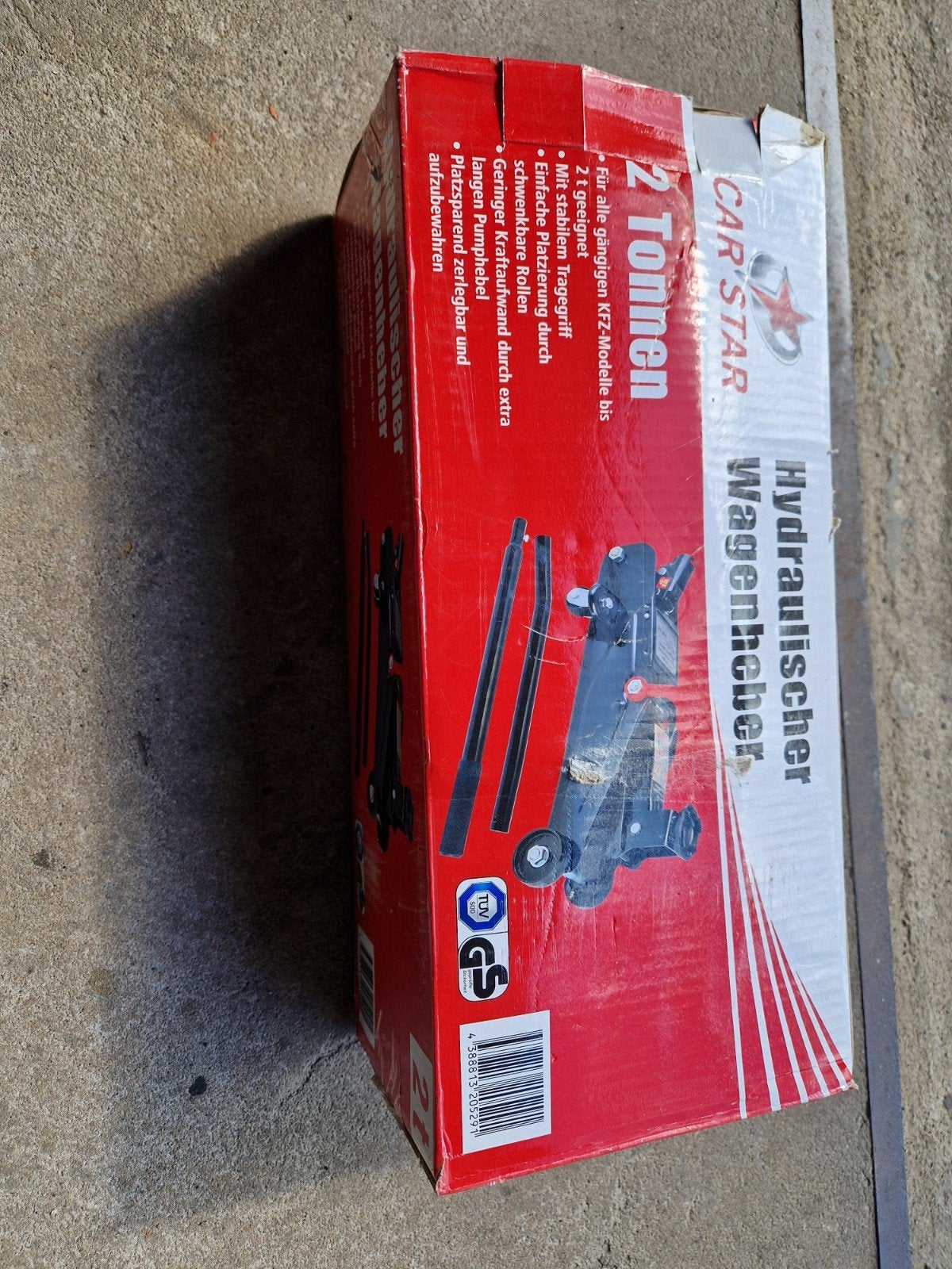 Autokrik, Ophalen of Verzenden, Nieuw, Hydraulisch, Garagekrik
