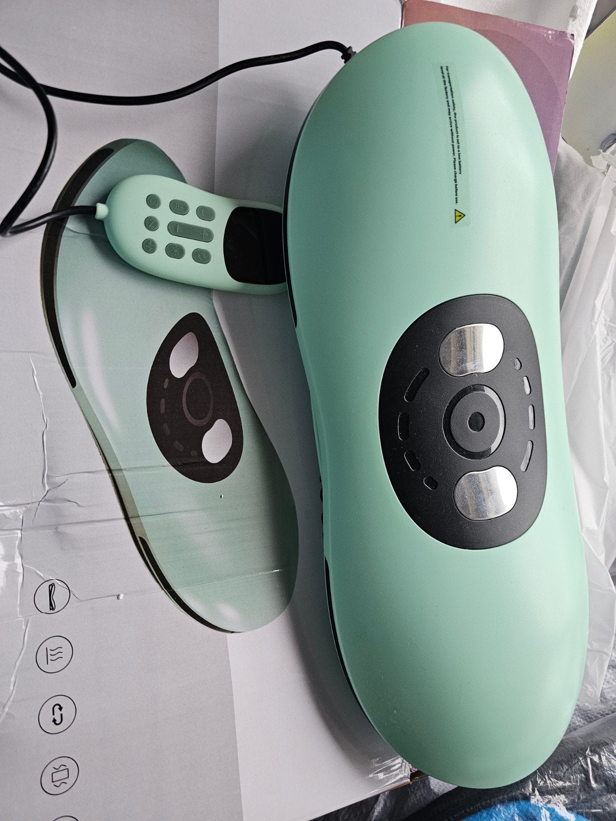 Rugmassage apparaat met afstandsbediening, Ophalen, Nieuw, Apparaat