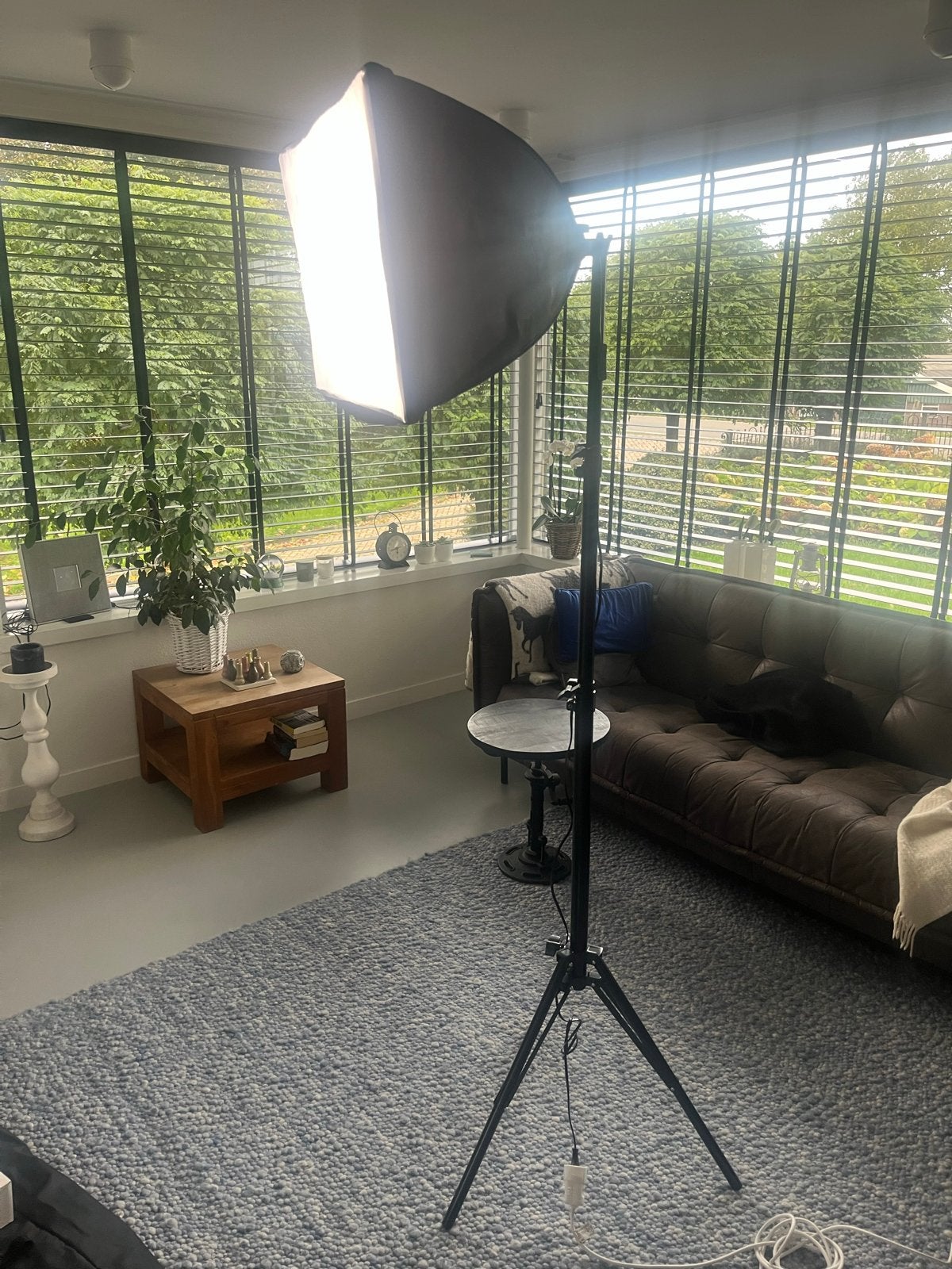 Fotostudio Softbox met Statief en Draagtas, Ophalen, Lamp of Flitsset, Zo goed als nieuw, Overige merken