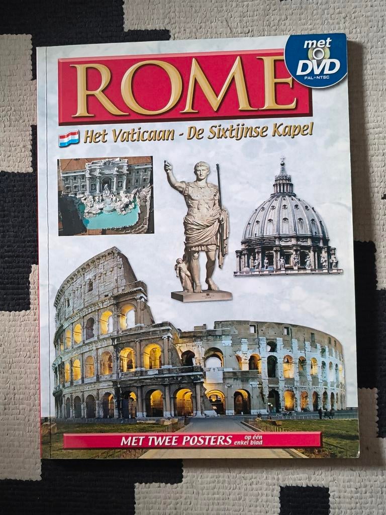 Rome Reisgids met DVD - Het Vaticaan & Sixtijnse Kapel, Boeken, Overige merken, Europa, Ophalen of Verzenden, Zo goed als nieuw