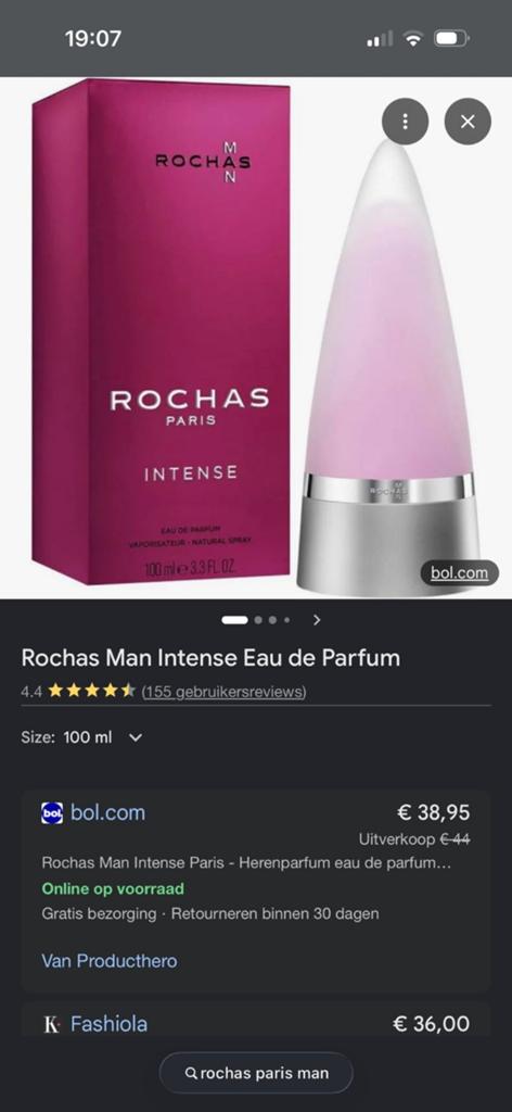 Parfum vrouwe, Ophalen of Verzenden