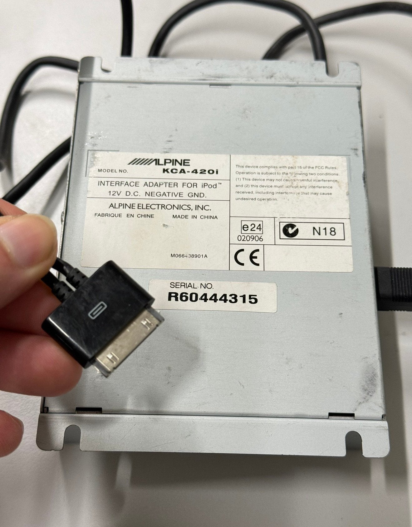 Alpine KCA-420i Interface Adapter Voor Apple iPod module set, P, P, P, Ophalen of Verzenden