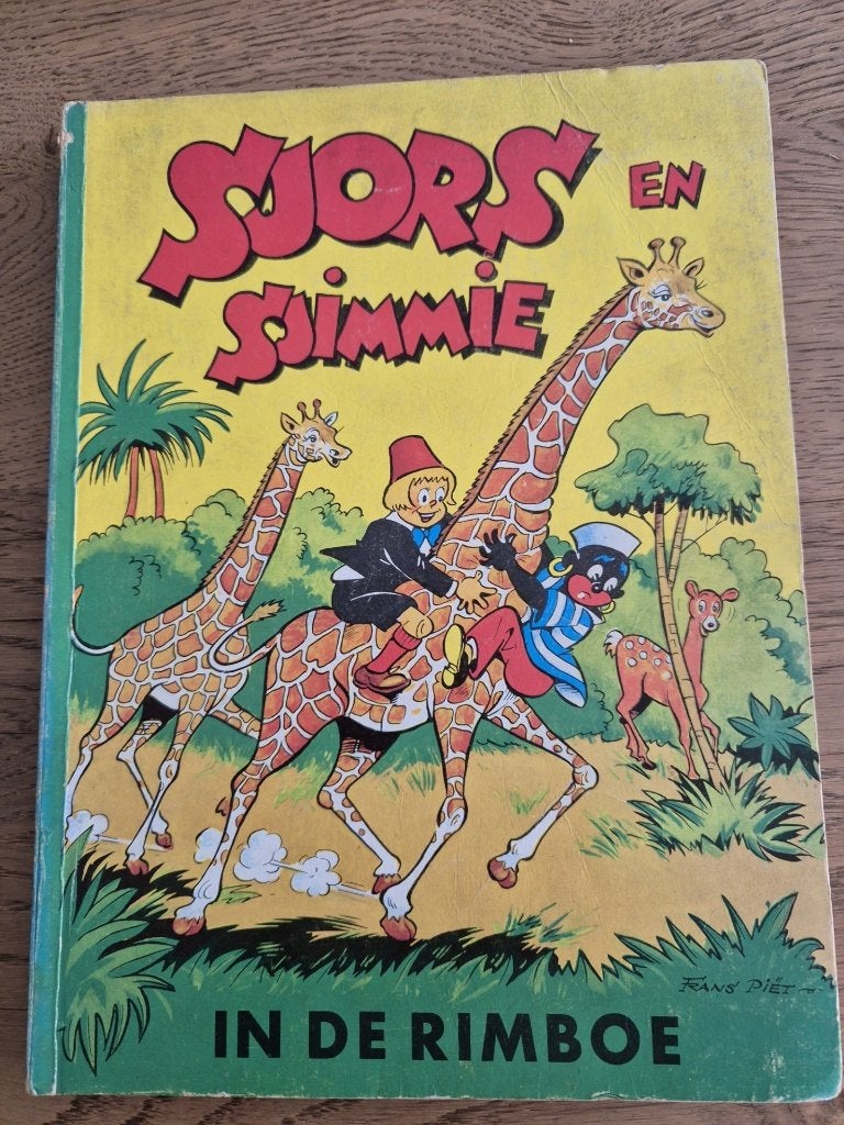 Stripboeken Sjors en Sjimmie, Gelezen, Ophalen of Verzenden, Frans Piët, Meerdere stripboeken