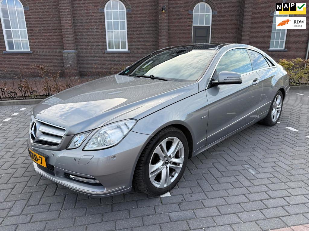 Mercedes-Benz E-klasse Coupé 200 CGI Avantgarde AUTOMAAT NA, Automaat, Euro 5, 4 cilinders, Origineel Nederlands