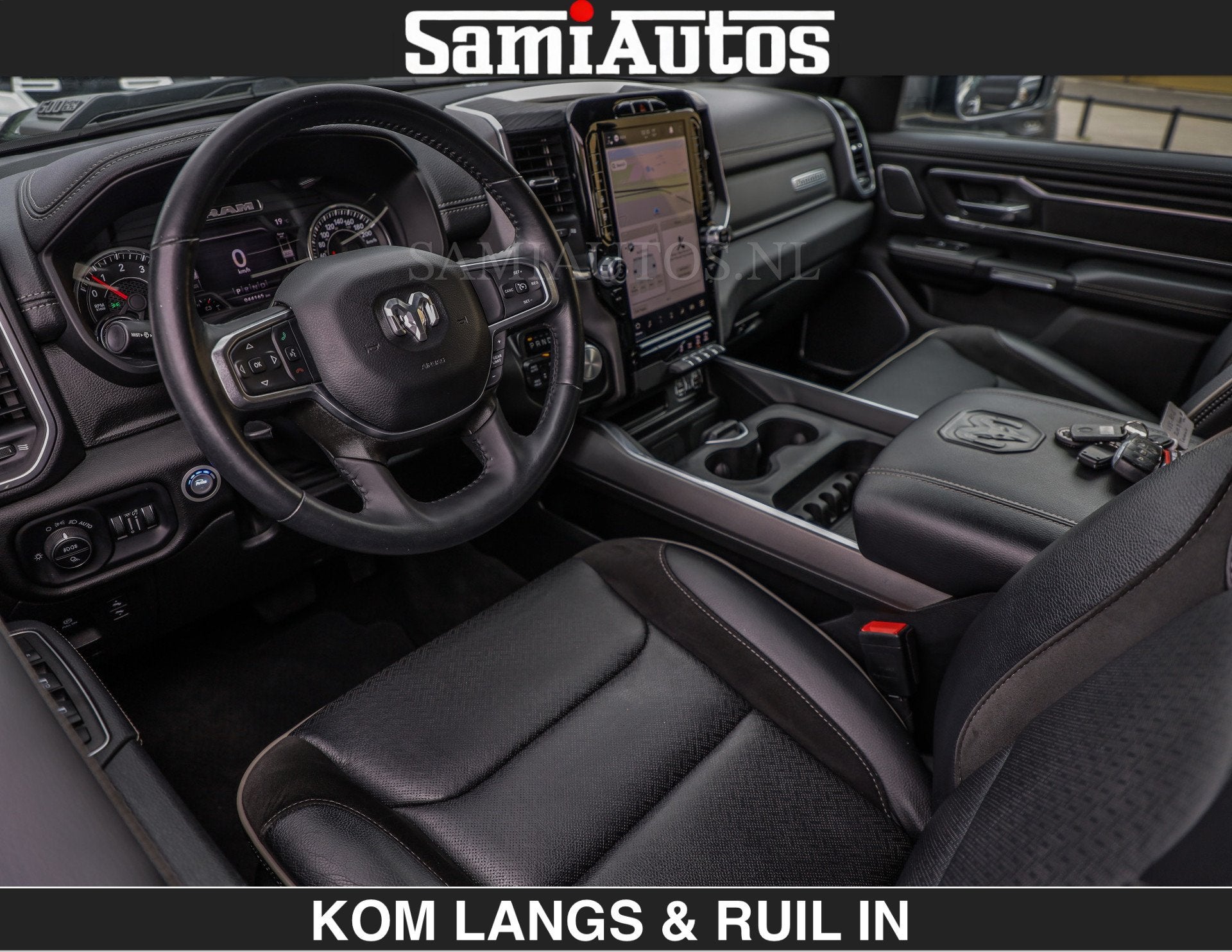 Dodge Ram BLACK OPS | 5.7 V8 HEMI | WIDEBODY HULK | OPEN UIT, Auto's, Automaat, Dealer onderhouden, Gebruikt, 5654 cc