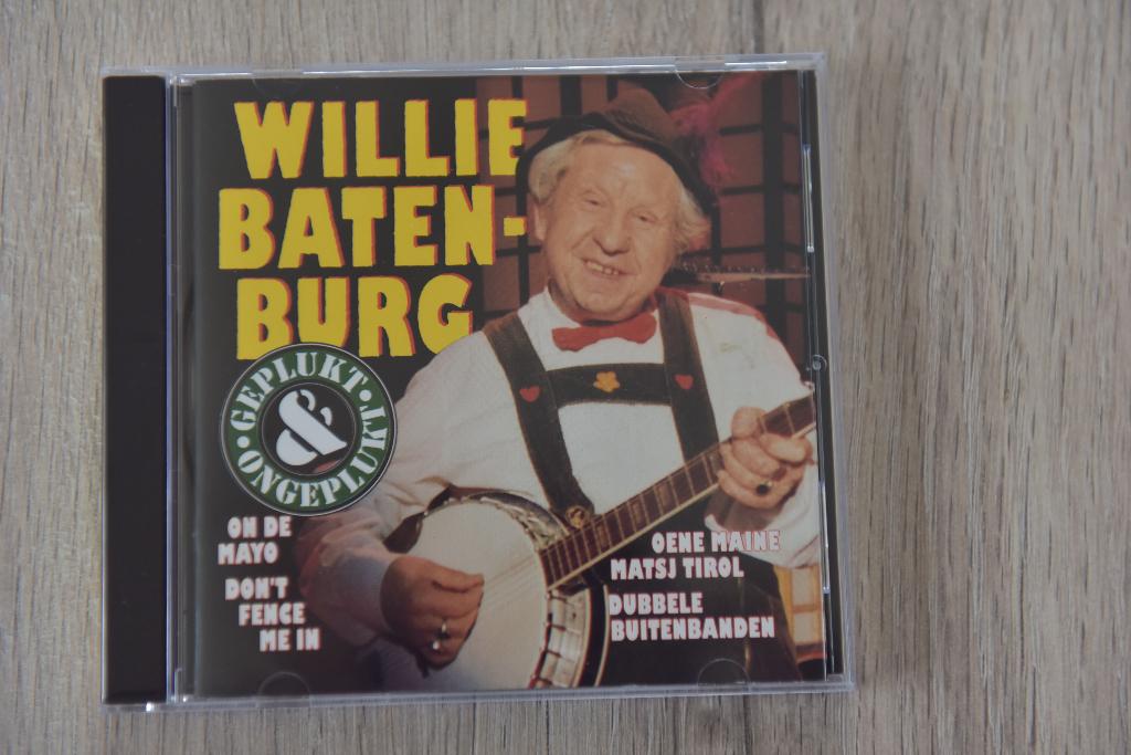 WILLIE BATENBURG --- GEPLUKT & ONGEPLUKT, Verzenden, Zo goed als nieuw, Streekmuziek