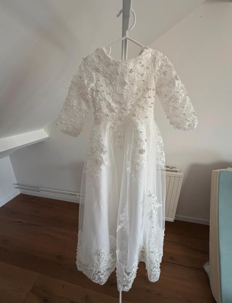 Doopjurk met muts, Kinderen en Baby's, Ophalen, Zo goed als nieuw, Jongetje of Meisje