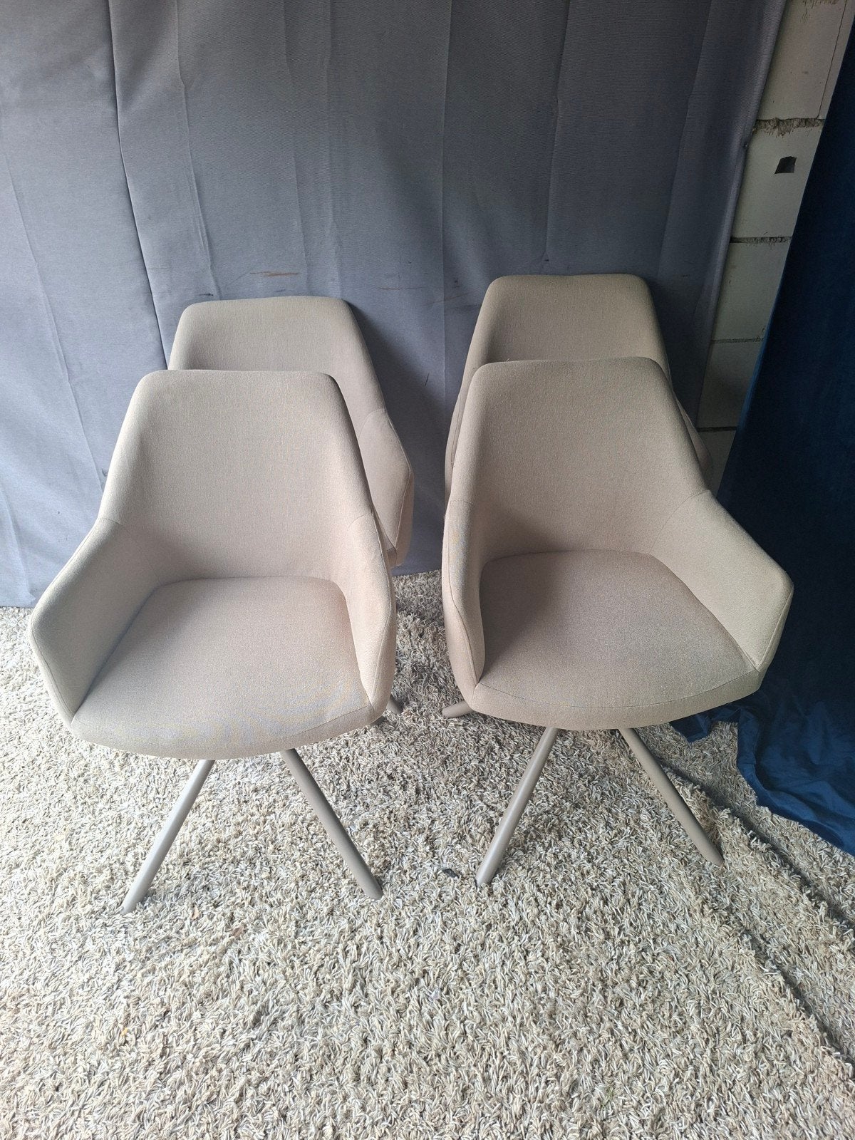 zo goed als nieuwe eetkamerstoelen van Bronx71, Ophalen, Overige kleuren, Zo goed als nieuw, Metaal