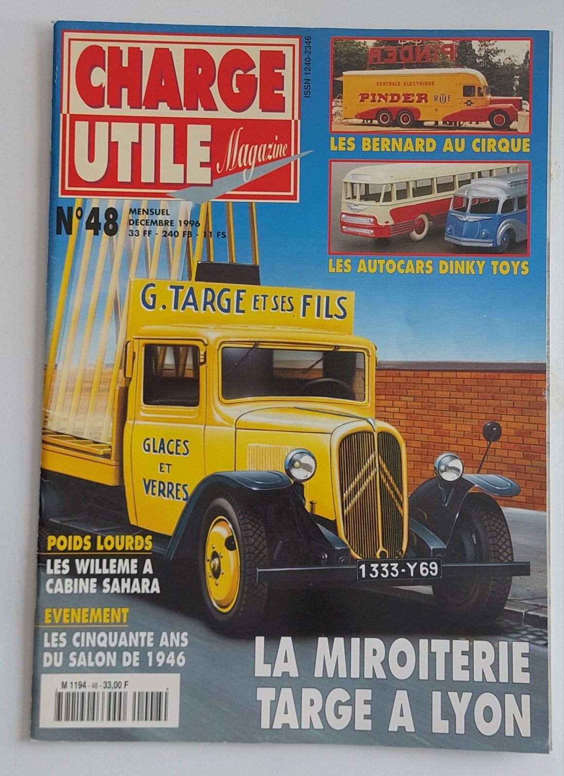 Charge Utile Magazine N48 - December 1996, Ophalen of Verzenden, Gelezen, Overige typen