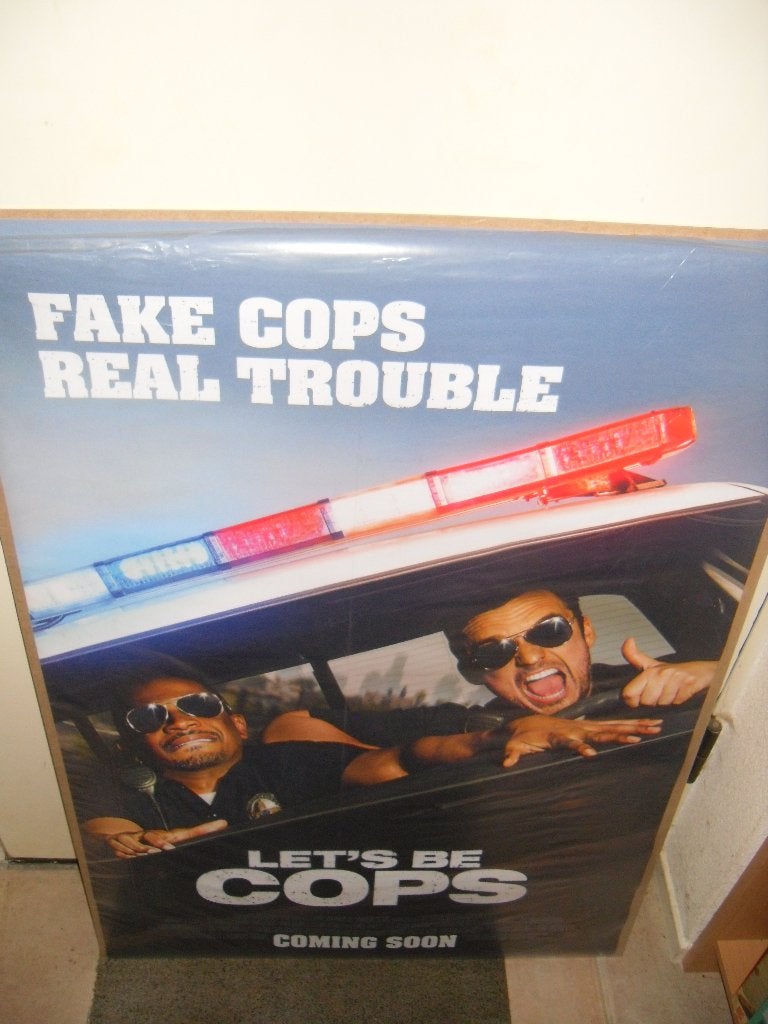 Let's be cops Filmposter, Ophalen, Zo goed als nieuw, A1 t/m A3, Film en Tv