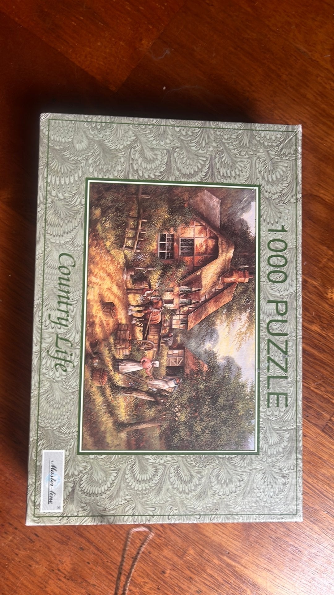 Master-line puzzle puzzel 1000 Country Life, Ophalen of Verzenden, 500 t/m 1500 stukjes, Zo goed als nieuw