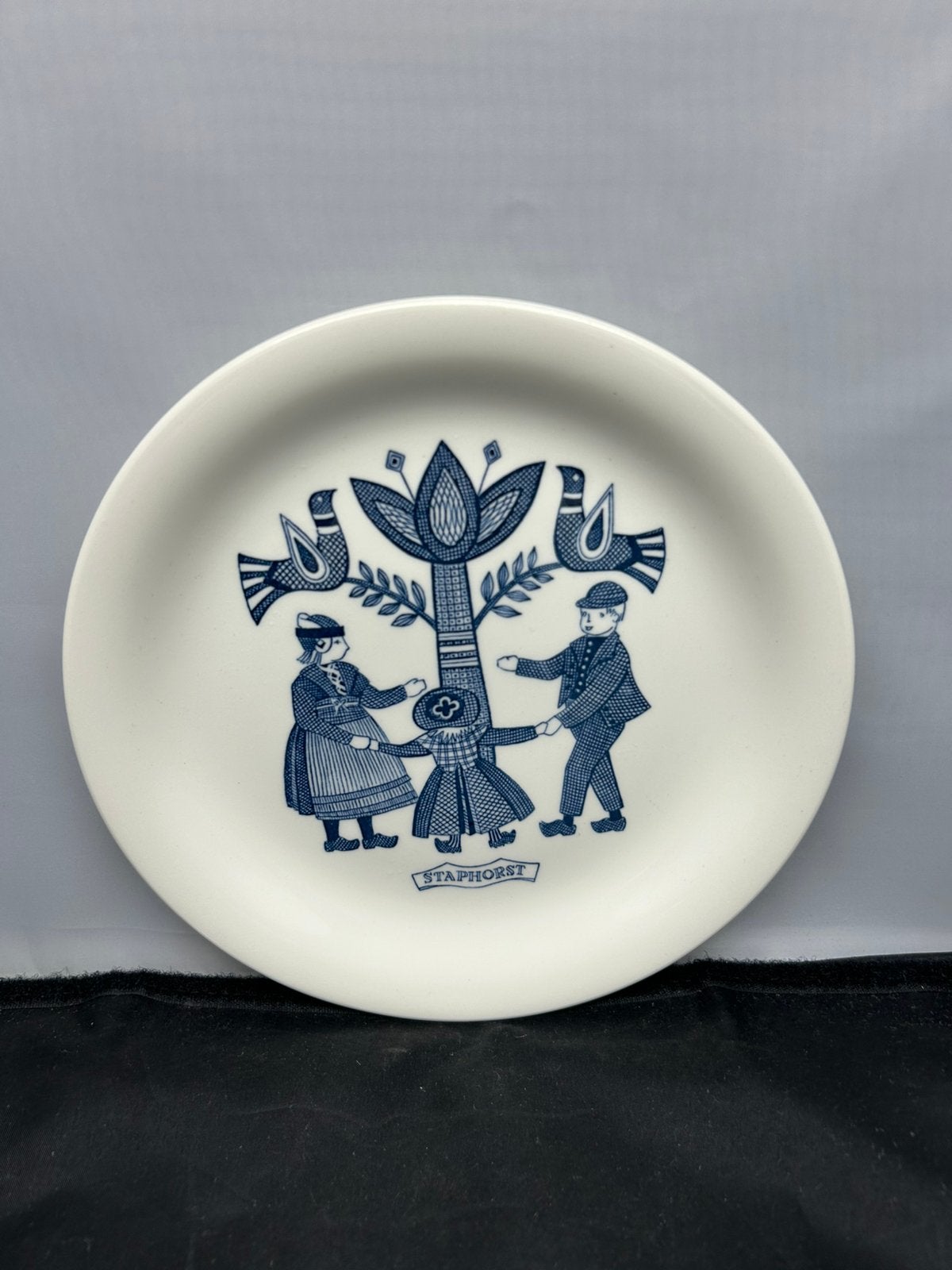 Vintage Royal Sphinx Klederdracht Bord Staphorst Jaren 60, Ophalen of Verzenden