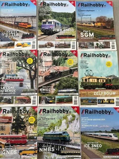 Railhobby 21 Tijdschriften, Diverse auteurs, Overige onderwerpen, Ophalen, Gelezen