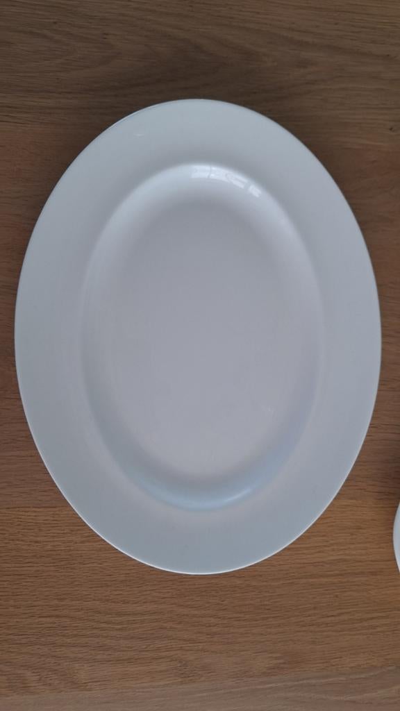 Serveerschaal Wedgwood white Bone China, Ophalen of Verzenden, Wedgwood, Porselein, Schaal of Schalen