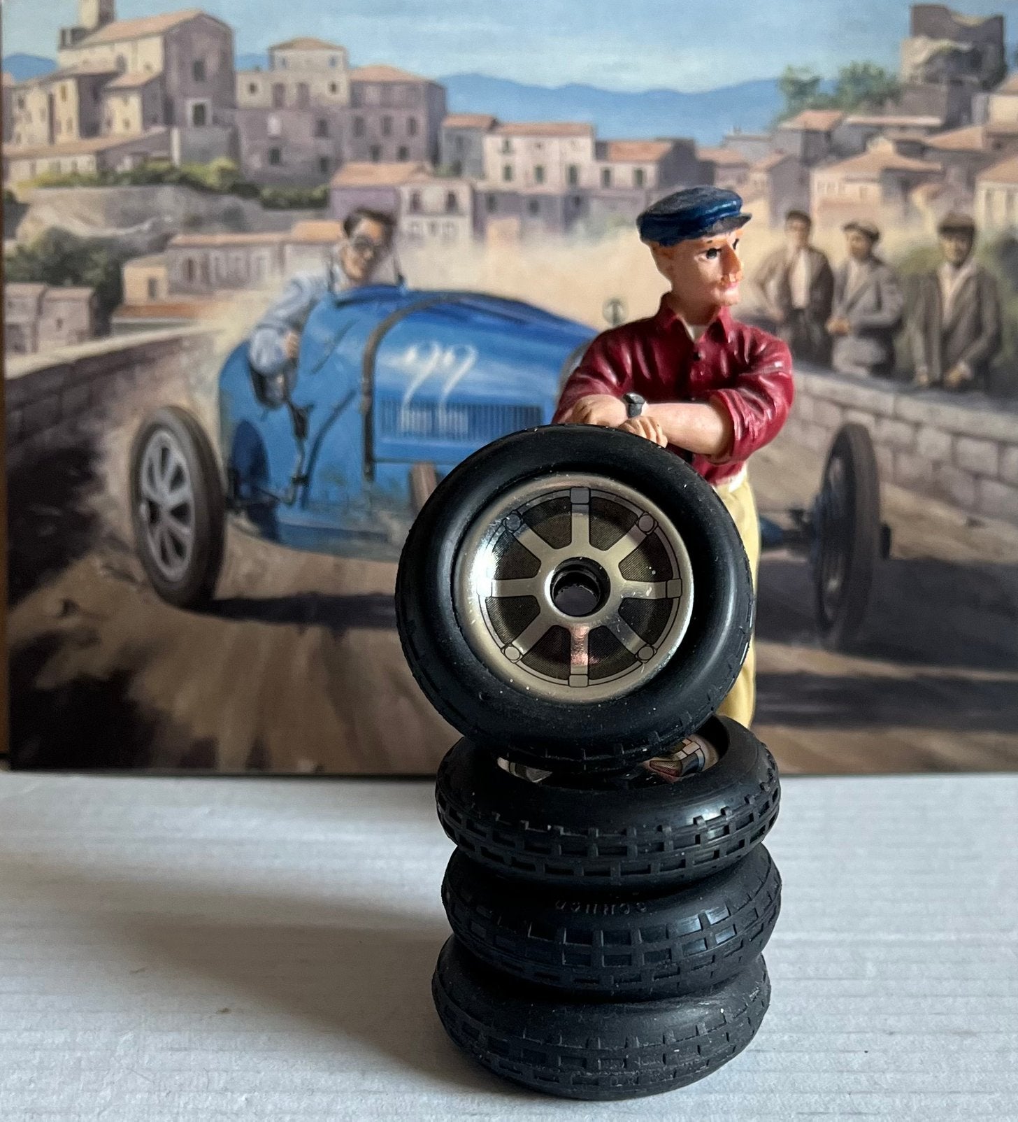 Schuco Studio IV Bugatti en Studio V Mercedes SSK, Ophalen of Verzenden, Zo goed als nieuw
