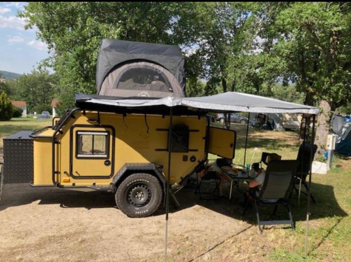 Patakam Gekko super stoere mini caravan, Overige merken, Vast bed, 750 - 1000 kg, Particulier