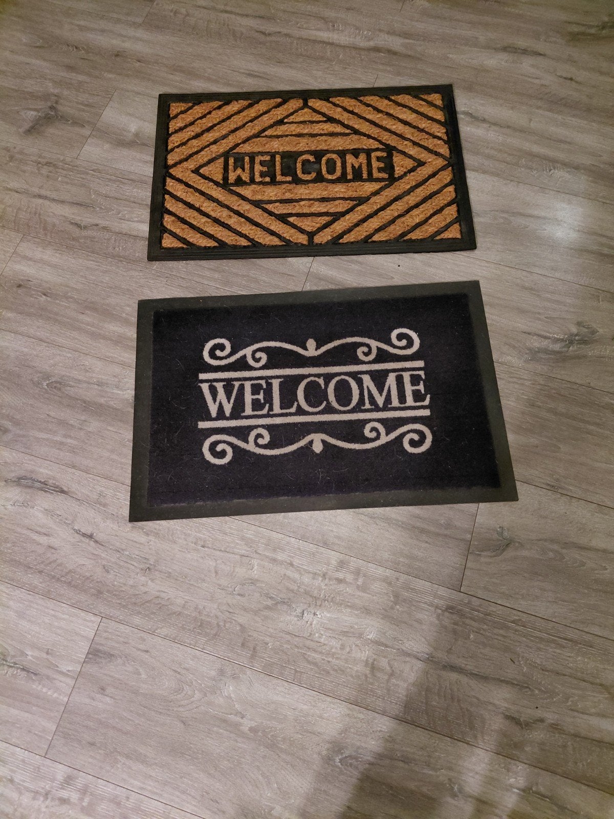 Te koop deurmat met tekst welcome (zwarte is verkocht), Ophalen of Verzenden, Nieuw, Kokos