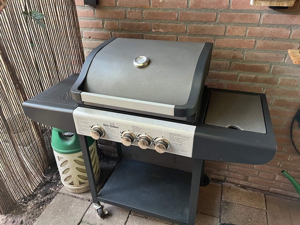 BBQ op gas, Tuin en Terras, Ophalen, Gebruikt, Nice Cooker