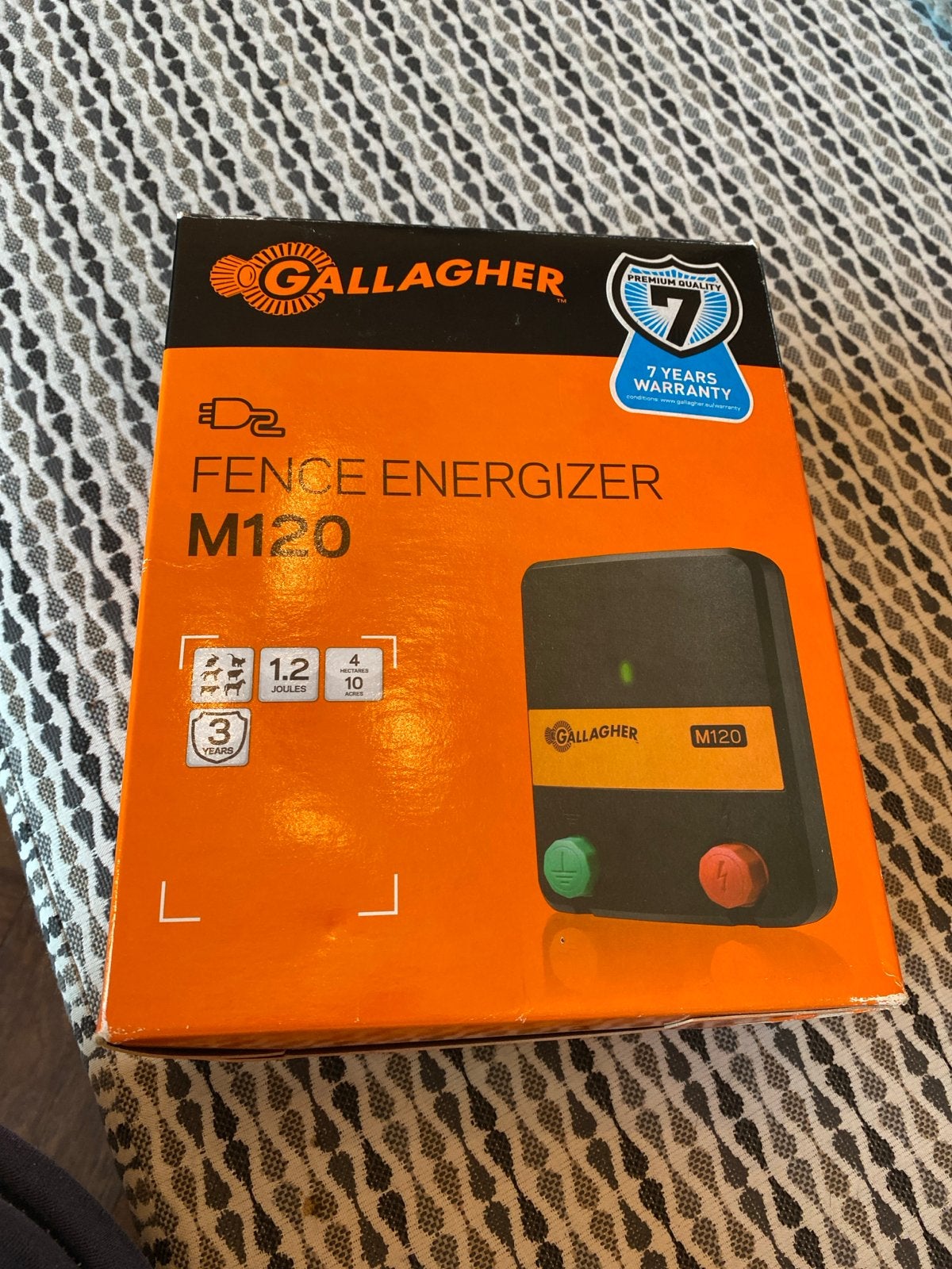 Gallagher M120 Schrikdraadapparaat - Nieuw in doos, Dieren en Toebehoren