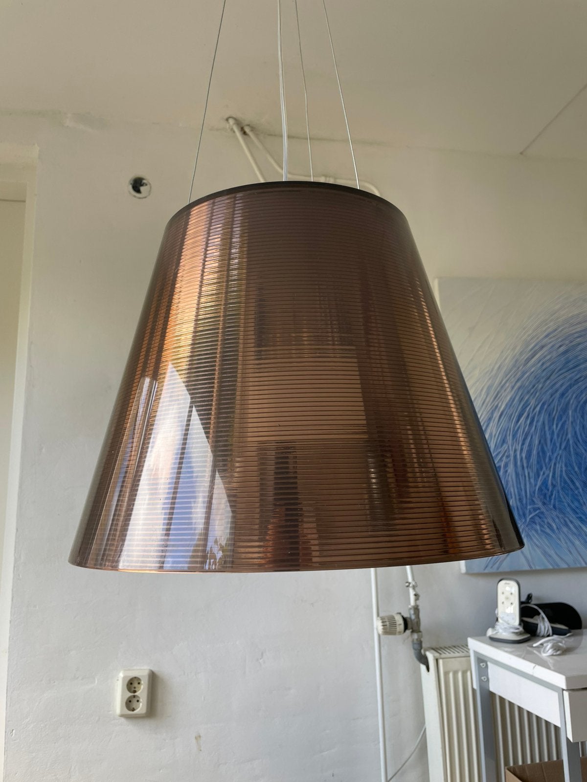 Flos Ktribe S2 brons, Ophalen of Verzenden, Gebruikt, Kunststof