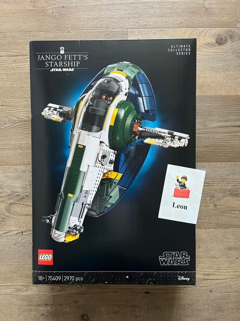 Lego Star Wars 75409 Jango Fetts Firespray-class ruimteschip, Star Wars, Lego, Nieuw, Ophalen of Verzenden