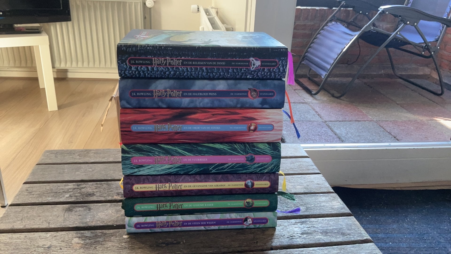Harry Potter HARDCOVER  1/7  Prachtige serie, Ophalen of Verzenden, Zo goed als nieuw, Boek of Poster