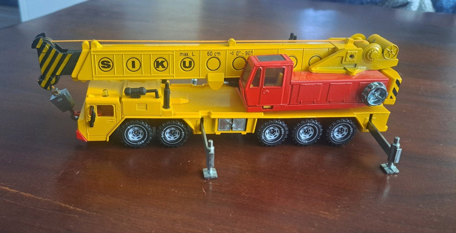 Siku Kraanwagen 4010 - Made in W-Germany telescoopkraan 1:55, Ophalen, Gebruikt, Bus of Vrachtwagen