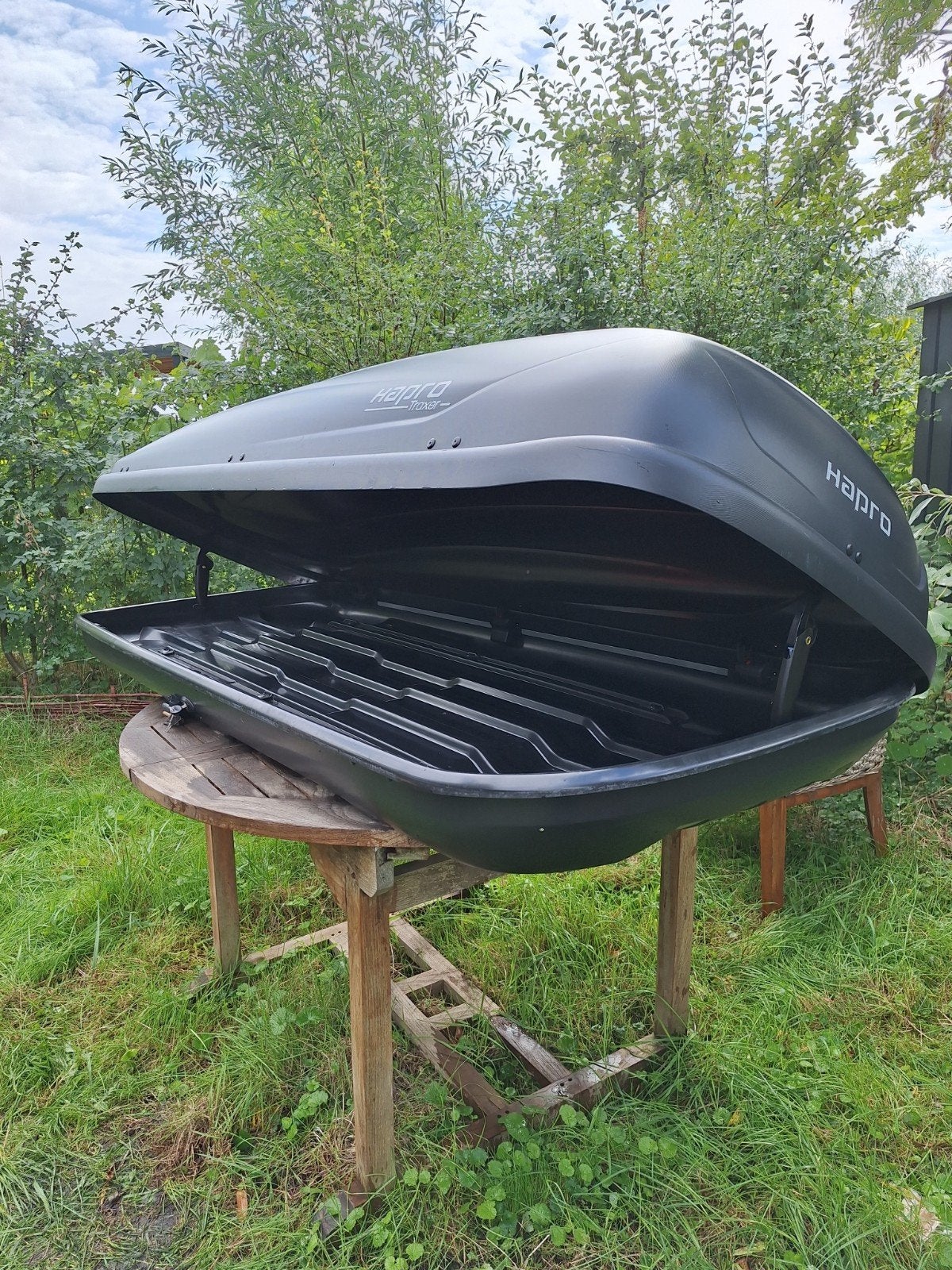 Hapro Traxer dakkoffer - 210x85x40 cm, Auto diversen, Ophalen, Gebruikt