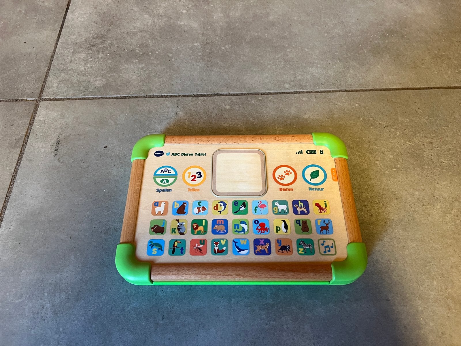 VTech ABC Dieren Tablet - Educatief Speelgoed, Ophalen, Zo goed als nieuw, Overige typen, Met licht