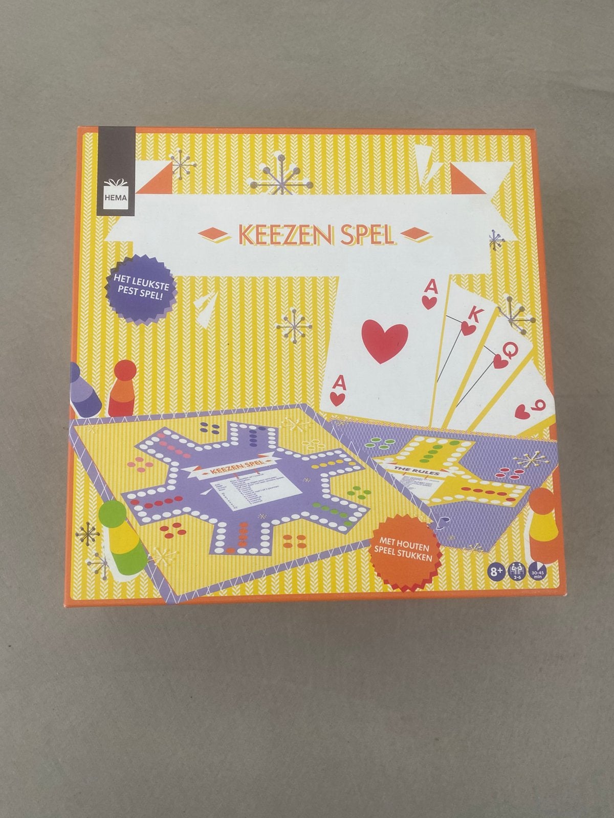 Keezen spel, Ophalen of Verzenden, Zo goed als nieuw