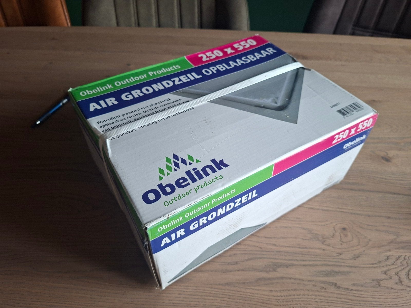 Obelink Air Grondzeil Opblaasbaar 250 x 550 NIEUW, Ophalen of Verzenden, Nieuw