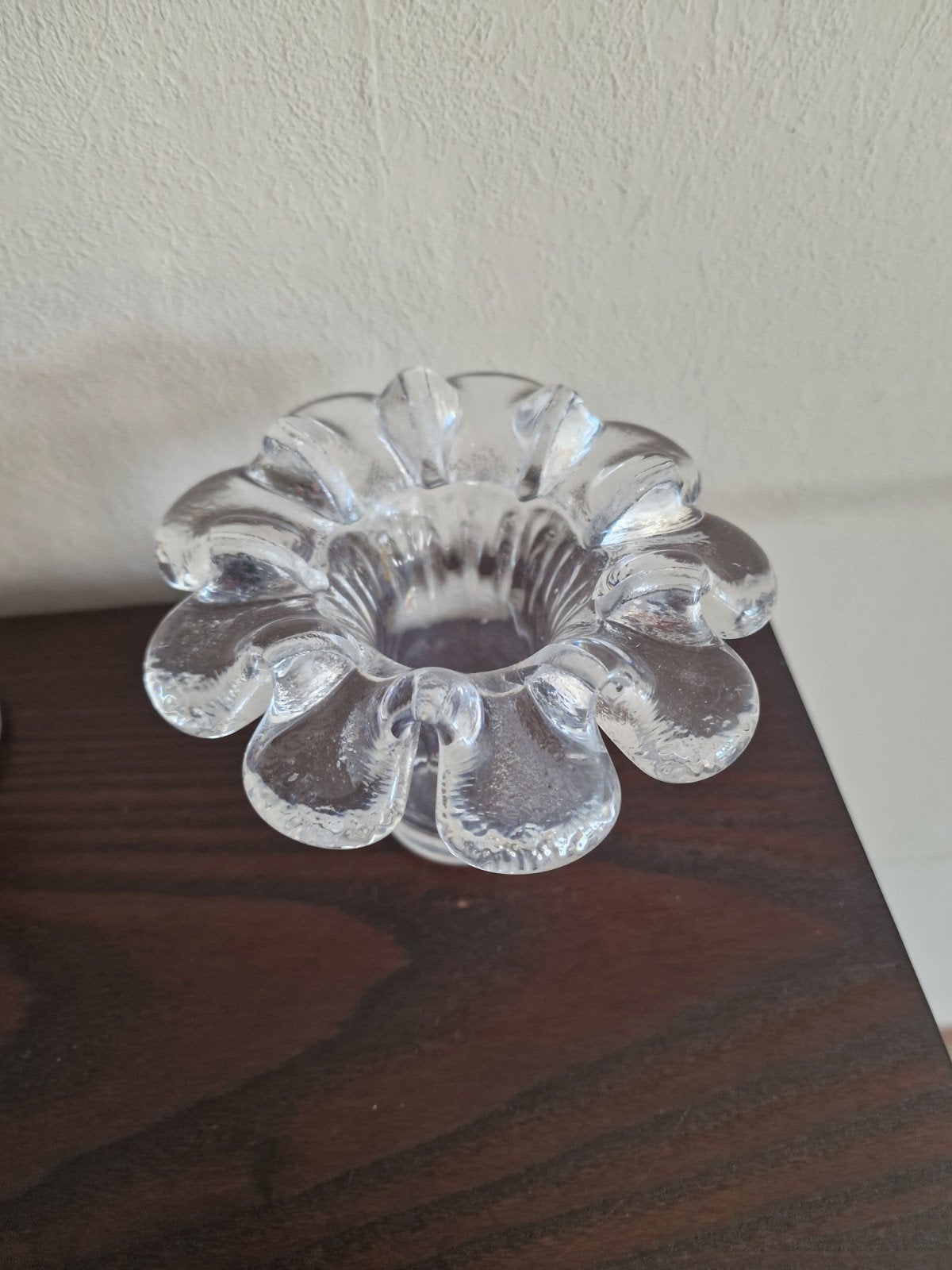 Glazen Waxinelichtjes houder / kosta Boda, Ophalen of Verzenden
