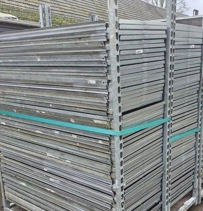 Deense kar platen,  container schappen, leggers, 100 liter of meer, Ophalen, Transportkar