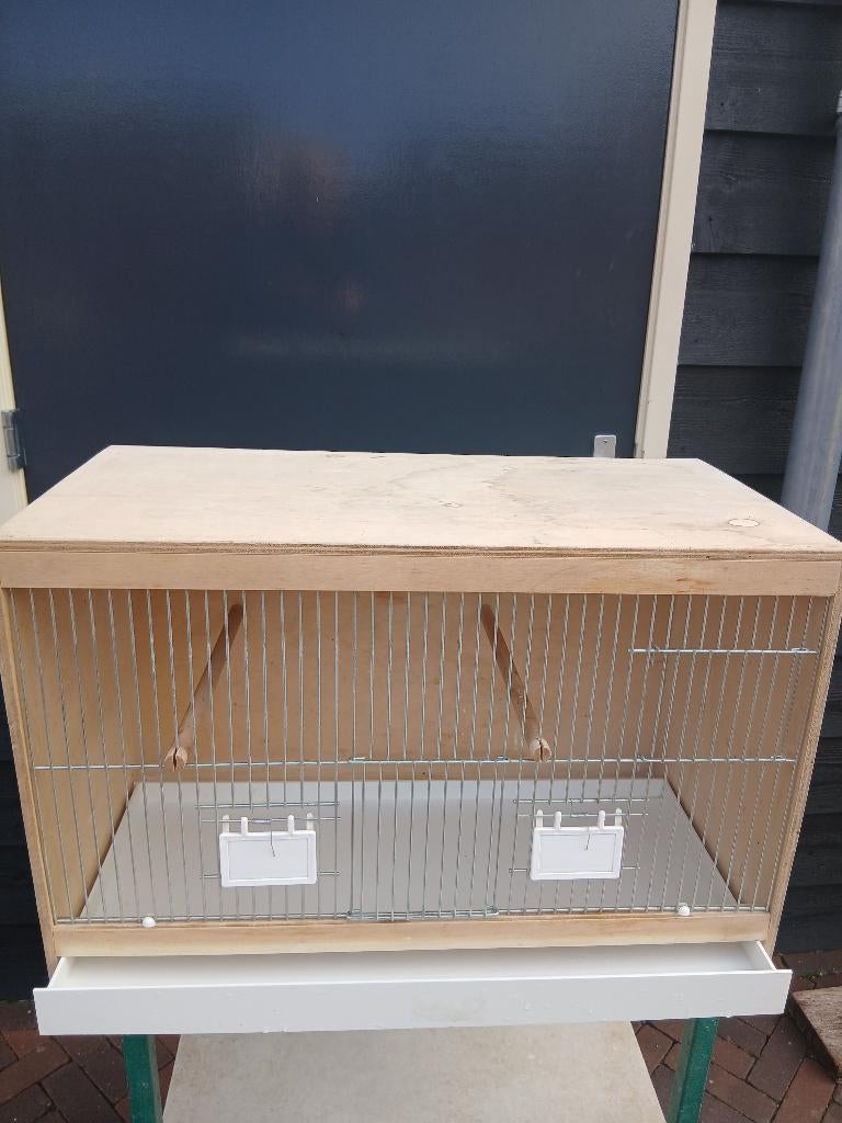 Broedkooi, Dieren en Toebehoren, Vogels | Hokken en Kooien, Ophalen, Zo goed als nieuw, Hout, Vogelkooi
