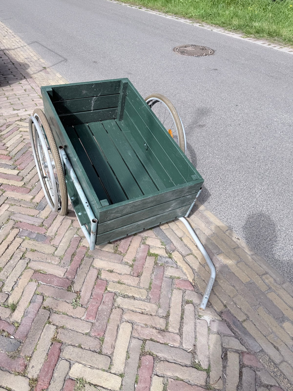 Stevige fietsaanhanger voor diverse doeleinden, Ophalen, Gebruikt, Bagagekar, 40 tot 60 kg