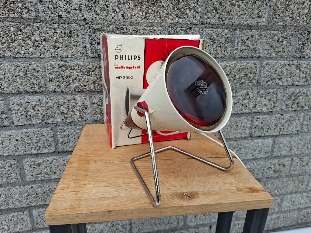 nieuwstaat infrarood warmtelamp philips met doos en boekjes, Ophalen of Verzenden, Zo goed als nieuw, Scheren en Epileren