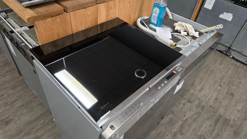 Neff inbouw indcutie kookplaat T56TS51N0 //INCL. KNOP//, Witgoed en Apparatuur, Kookplaten, Ophalen, Refurbished, 4 kookzones