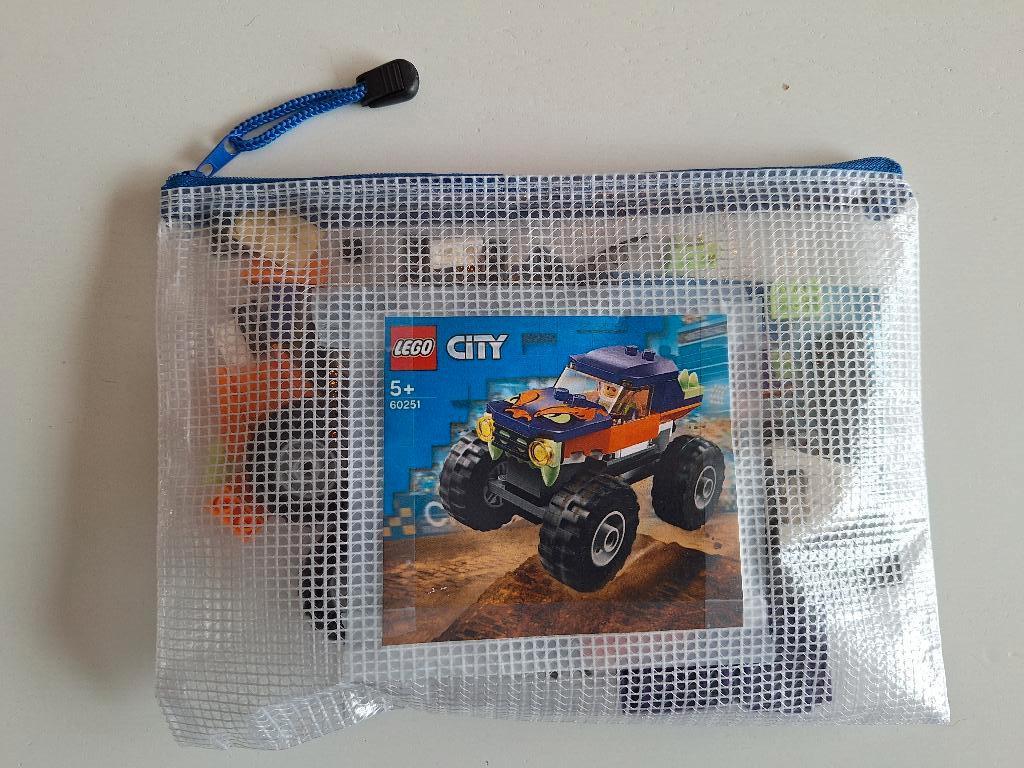 Lego City Monstertruck (60251), Ophalen of Verzenden, Zo goed als nieuw, Complete set, Lego