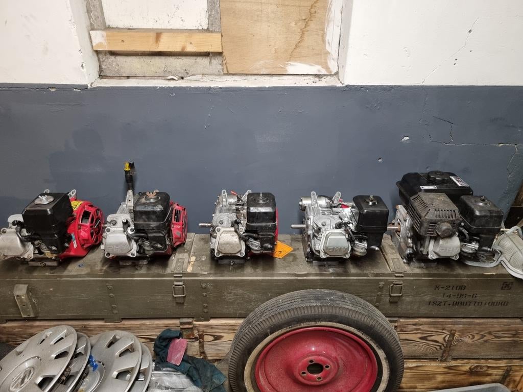 Diverse Honda GX160 en GX200 motorblokken elektrische start, Ophalen of Verzenden, Nieuw, Benzinemotor, 1800 rpm of meer