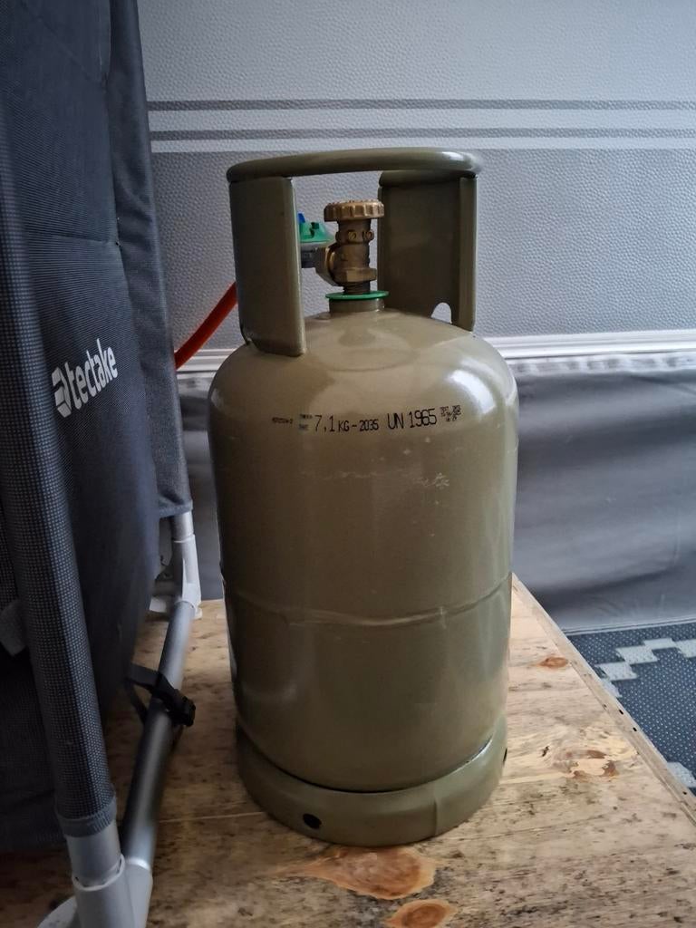 Bieden: Complete Camping Keuken en Gasfles, Ophalen, Gebruikt