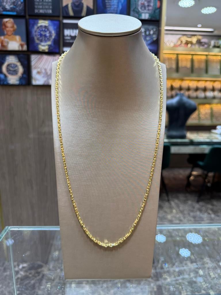 14KT Goud - 30.3 Gram - Ketting - ANKER, Sieraden, Tassen en Uiterlijk, Kettingen, Ophalen, Nieuw, Goud
