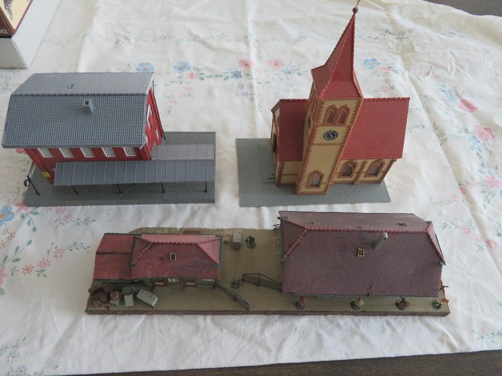 huisjes voor bij de treinen, Hobby en Vrije tijd, Modeltreinen | H0, Gebruikt, Gelijkstroom, Fleischmann, Overige typen