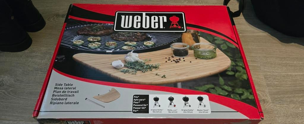 Weber side table, Ophalen of Verzenden, Nieuw