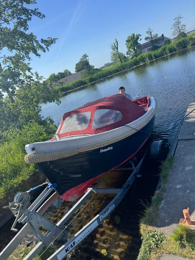Enkhuizen Sloep 500, Sloep, Ophalen, Gebruikt, Trailer