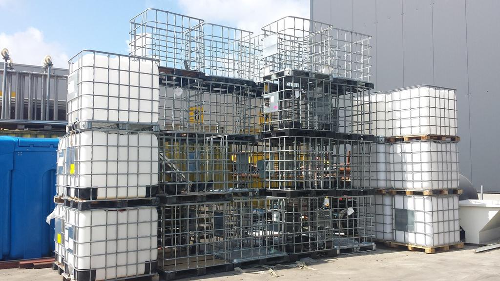 Ibc Kratten  ibc containers 1000L – incl transp, 100 cm of meer, Verzenden, 60 cm of meer, Sisalstraat 6
