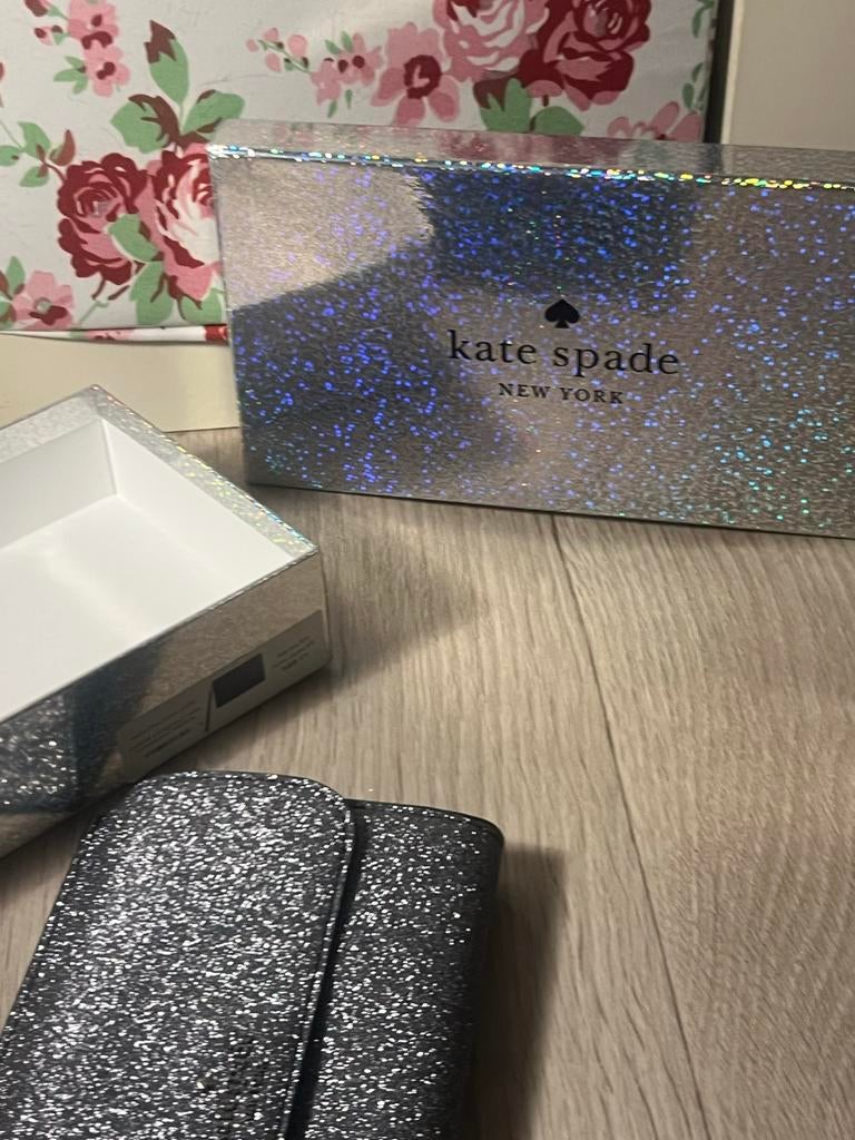 Kate Spade Avond Mobiel Pols Tasje, Verzenden, Nieuw, Zwart, Avondtasje