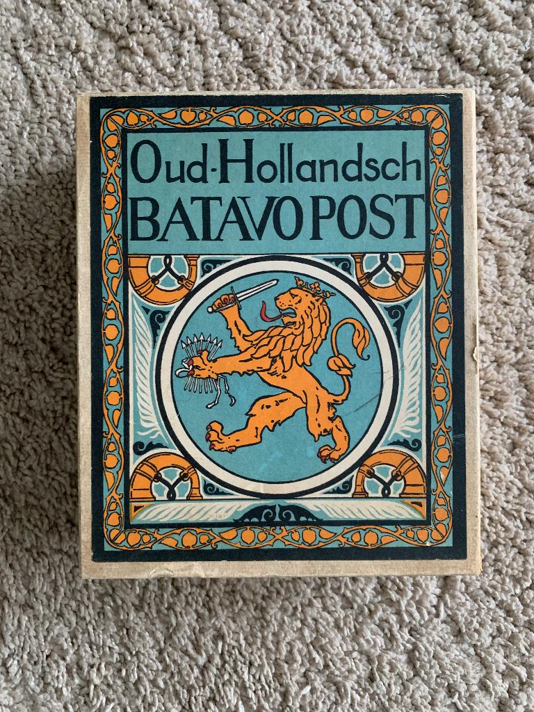 Vintage Oud-Hollandsch Batavopost doos, Verzenden, Gebruikt